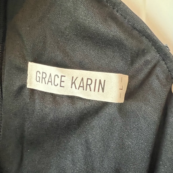 Grace Karin Black and Gold Cocktail Dress - Picture 4 of 8